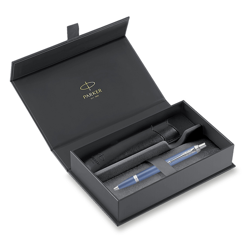 Parker IM Writing Rituals Blue CT kuličkové pero, dárková sada s pouzdrem