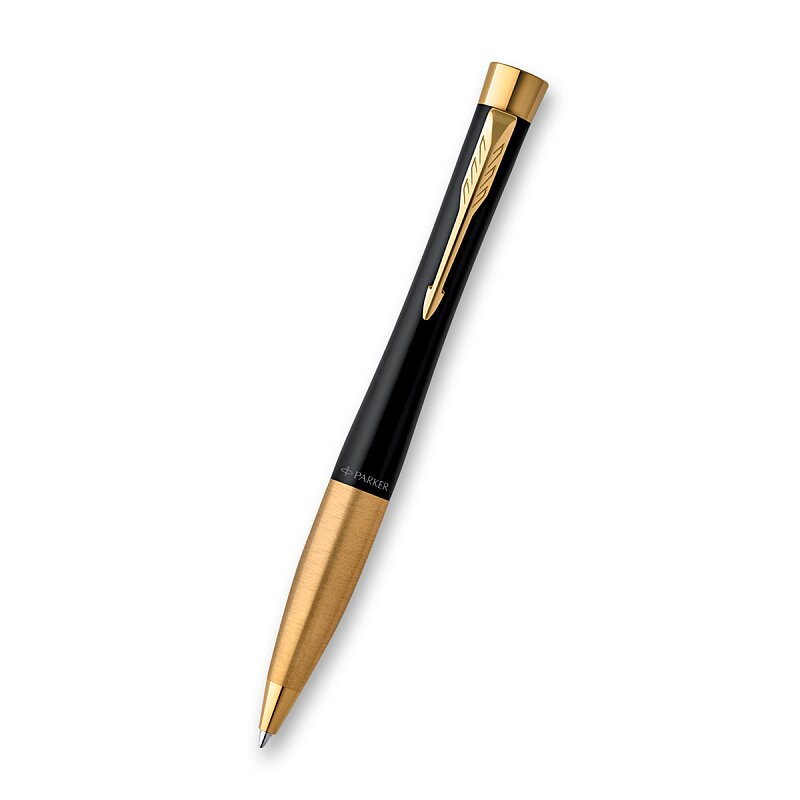 Parker Urban Muted Black GT - dárková kazeta kuličkové pero a zápisník