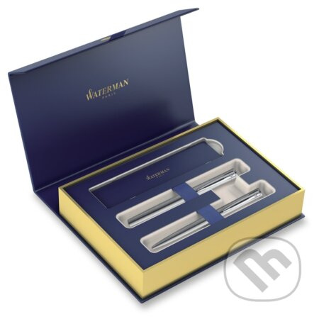 Waterman Allure Chrome CT dárková sada plnicí pero a kuličkové pero