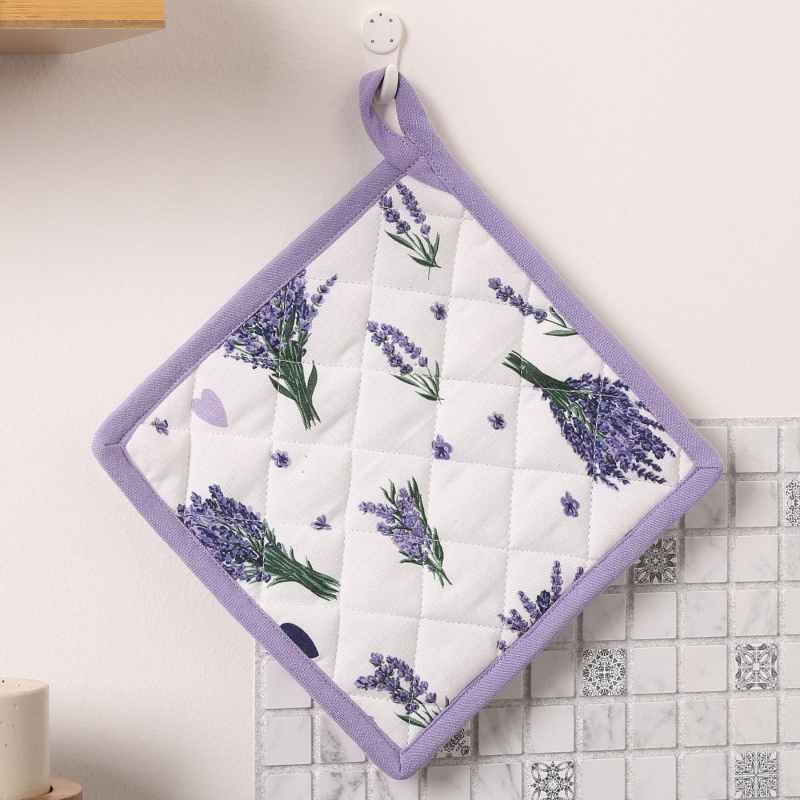 Avax kuchyňská podložka PROVANCE 3 QK-182, levandule, fialová 20x20cm