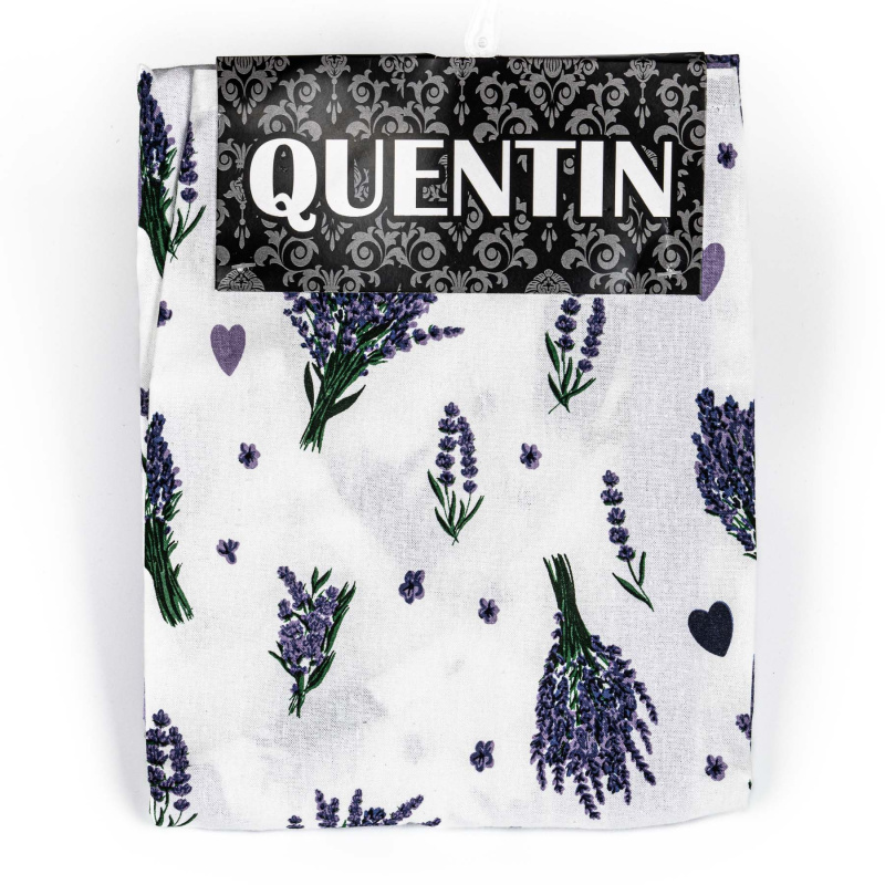 Avax kuchyňská zástěra PROVANCE 3 QK-195, levandule, bílo-fialová 60x75cm