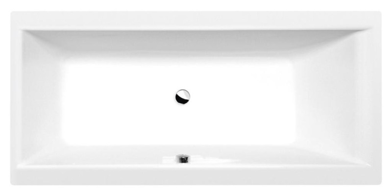 Polysan Cleo obdélníková vana 160x75x48cm, bílá 93611 03611