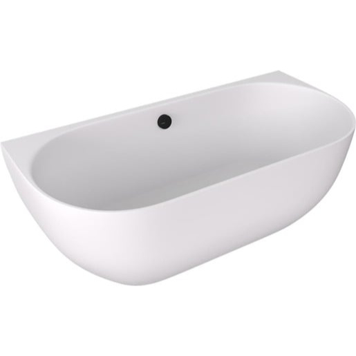 Polysan Pagoda volně stojící vana 170x85 cm litý mramor levá i pravá bílá matná 72976MAT