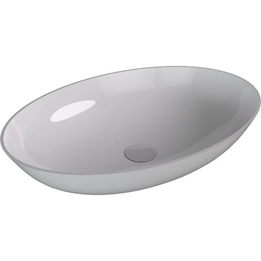 Polysan Banera umyvadlo na desku 60x40 cm mat bez přepadu 14 397