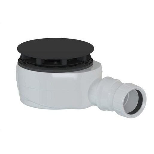 Sifon k vaničce k vaničce DN40 Polysan černá plast 17916B