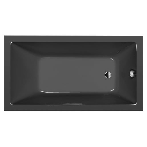 Polysan Noemi obdélníková vana 150x80 cm akrylát levá i pravá šedá 71727.30