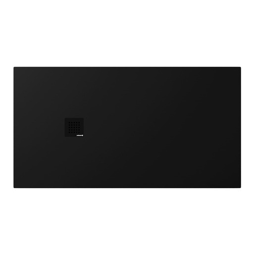 Polysan Treneca sprchová vanička obdélníková 150x80 cm litý mramor černá 84305.21