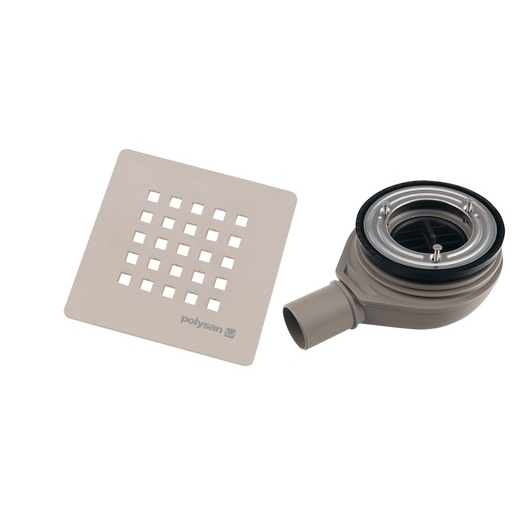 Sifon k vaničce k vaničce DN40 Polysan Treneca béžová plast 84999.81