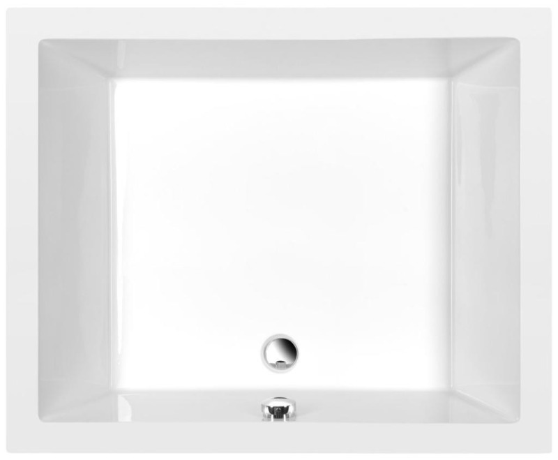 Polysan Deep hluboká sprchová vanička, obdélník 110x90x26cm, bílá, 72 363