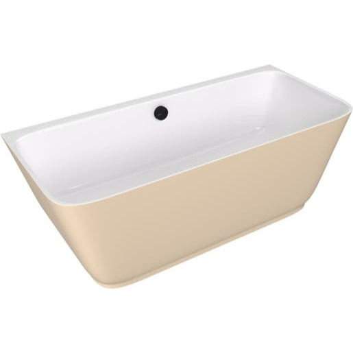 Polysan Skylla volně stojící vana 169x75 cm litý mramor levá i pravá bílá/béžová 72430.82