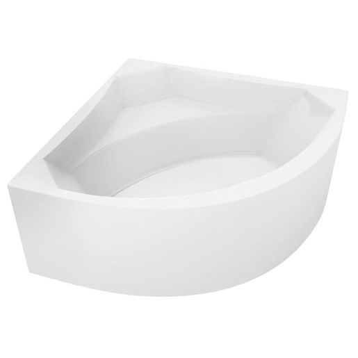 Polysan ROSANA MONOLITH rohová vana 136x136 cm akrylát levá i pravá 64119M