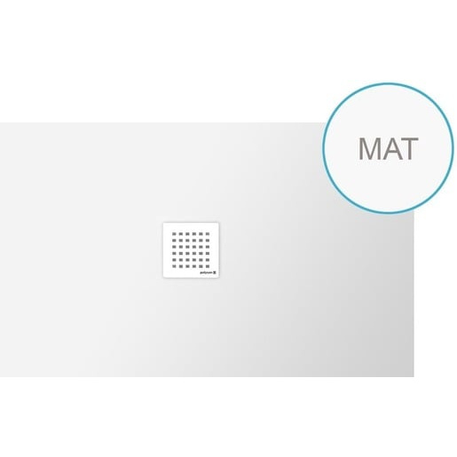 Polysan Flexia sprchová vanička obdélníková 100x80 cm litý mramor 72899MAT