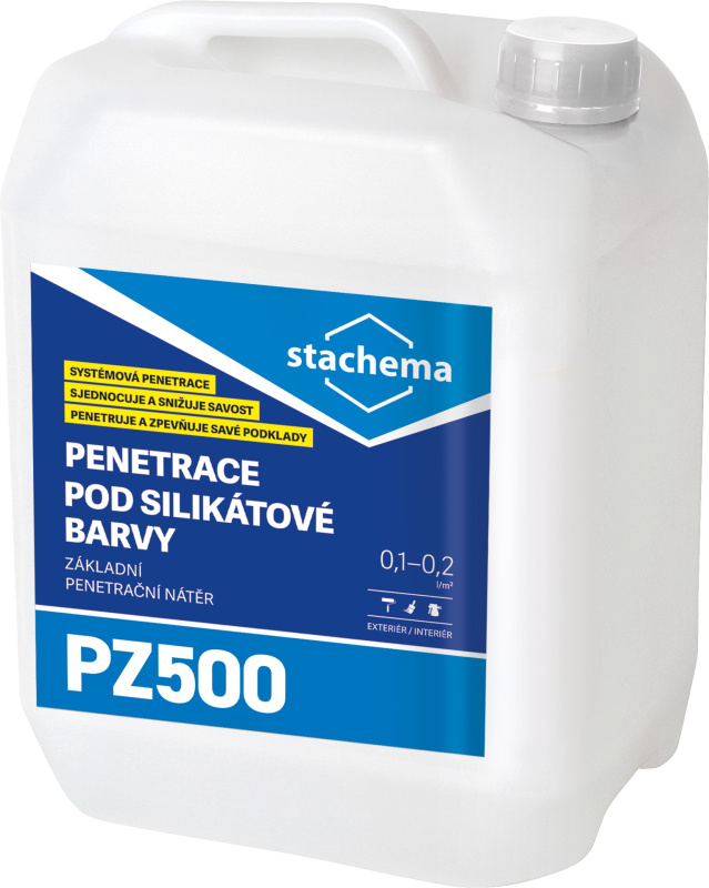 Penetrace pod silikátové barvy Stachema PZ500 5 l