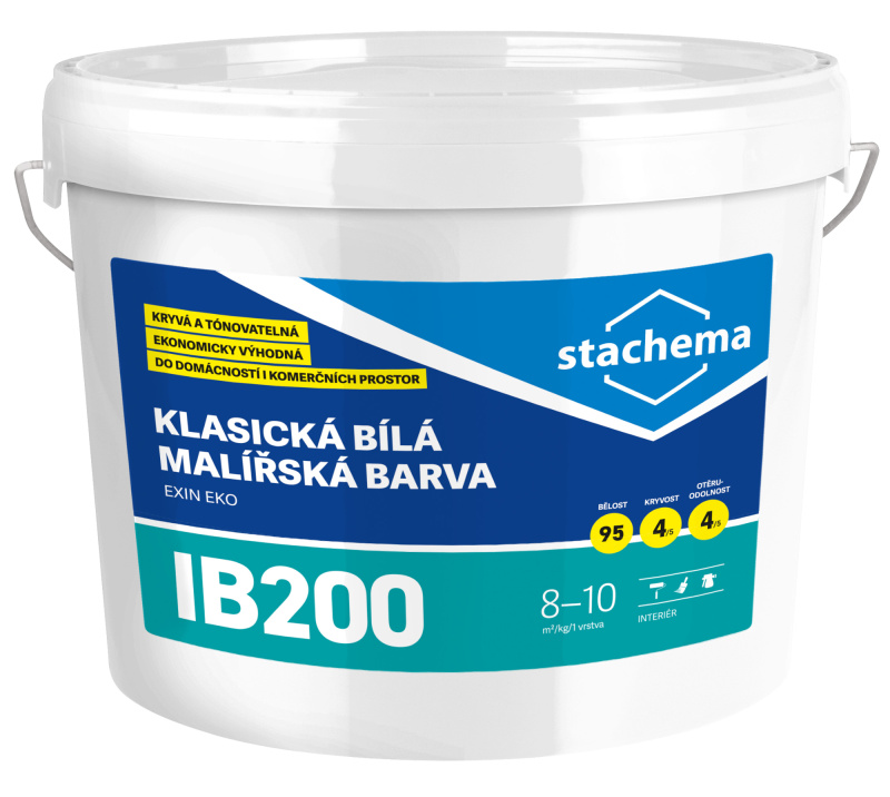 Malba interiérová Stachema IB200 bílá 7 kg