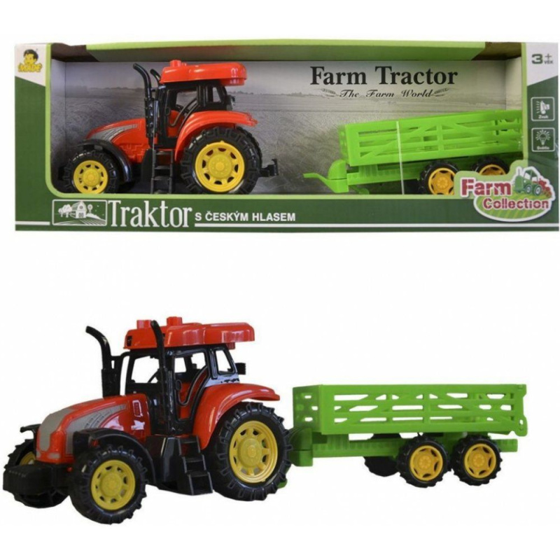 Česky mluvící Traktor s přívěsem IC