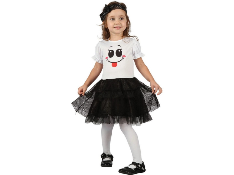 Karnevalové šaty Duch pro děti 92-104 cm