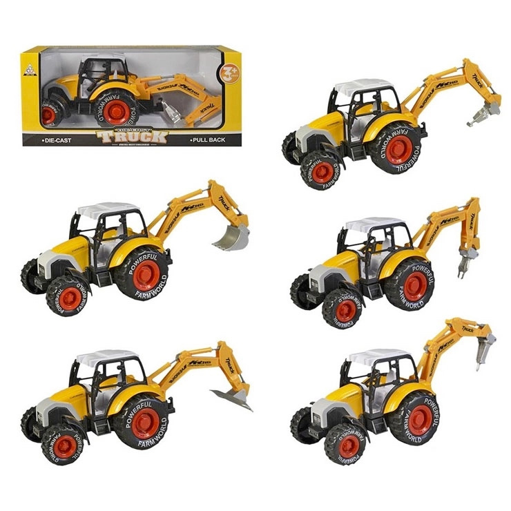 stavební stroj 24 cm se zpětným chodem