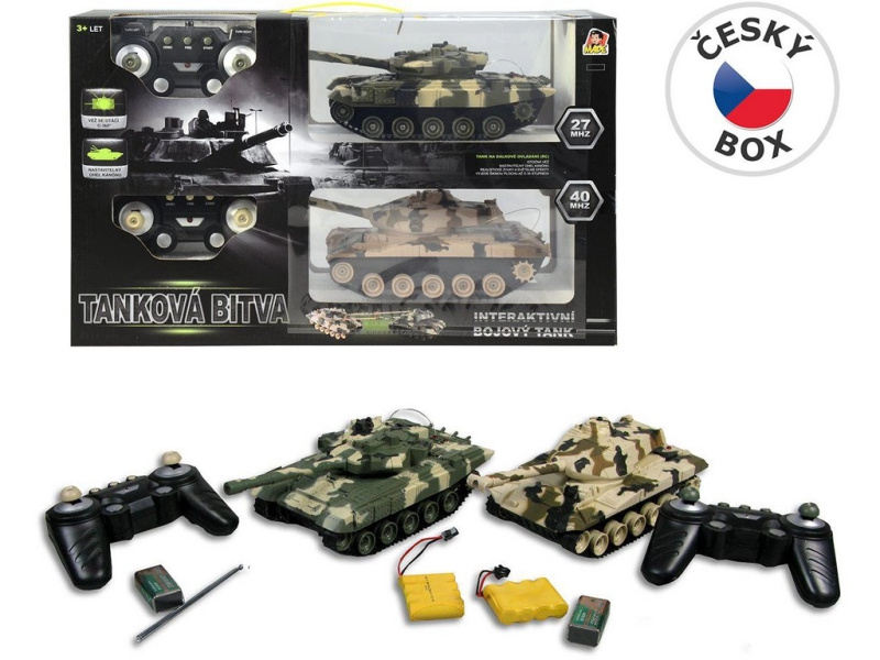 Made Tank na dálkové ovládání 2ks