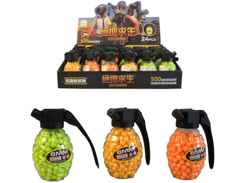 Náhradní gumové kuličky 6 mm