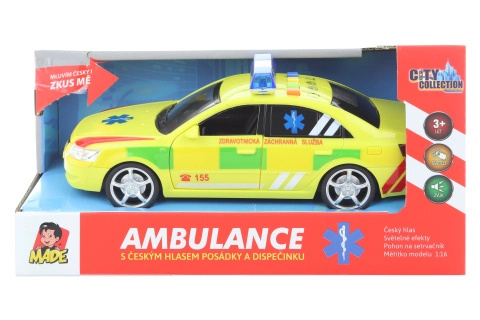 Ambulance rychlé osobní vozidlo s CZ IC