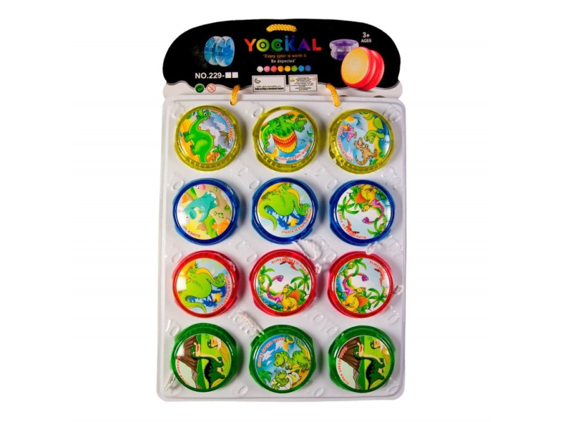 Yoyo s motivem dinosaurů