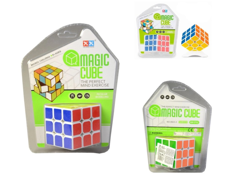Magická kostka Rubikova stylu 6 cm