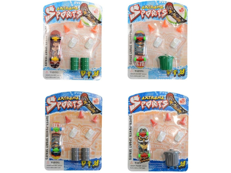 Skateboard pro děti 19x14 cm