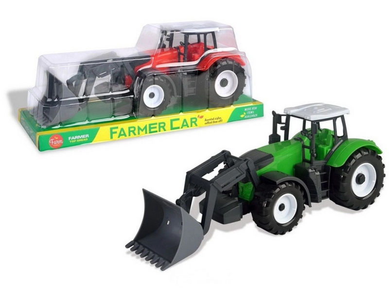 Traktor s předním nakladačem pro děti