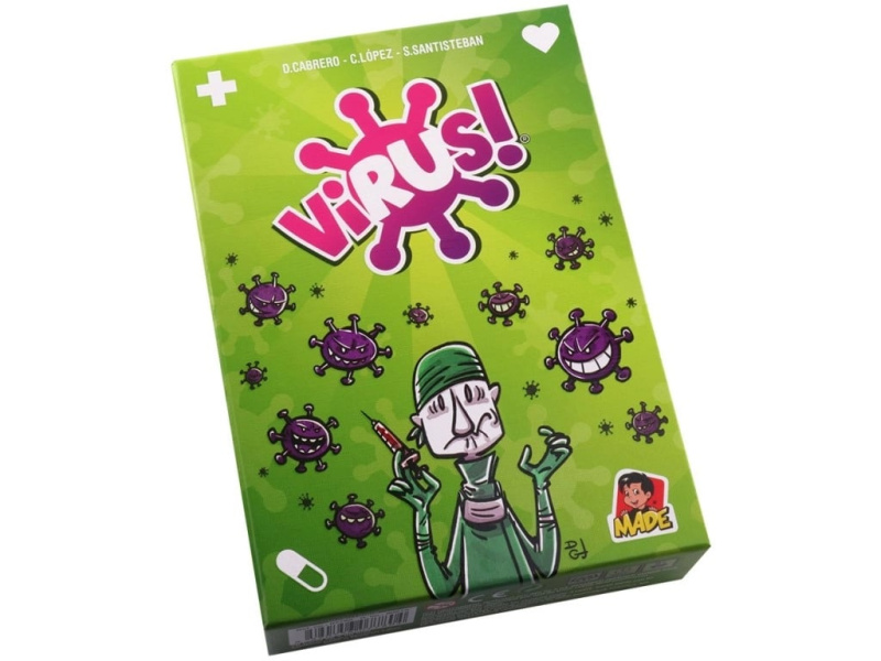 Virus - Společenská hra Uzdrav Tělo