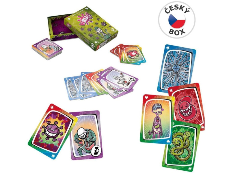 Virus - Společenská hra Uzdrav Tělo