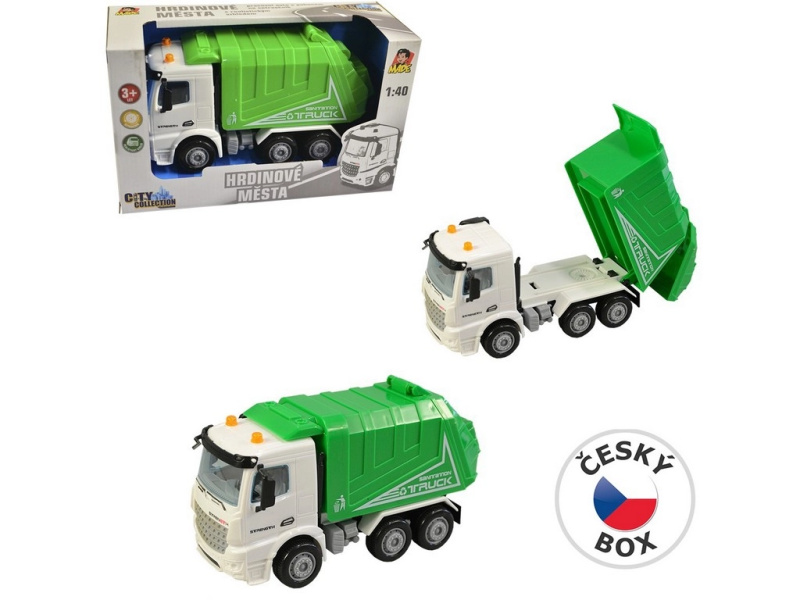 Auto popelářské na setrvačník