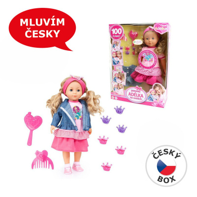 Panenka Adélka 100 vět 42 cm