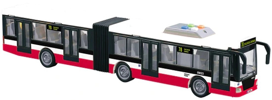 MaDe Tramvaj na setrvačník svítí a mluví česky