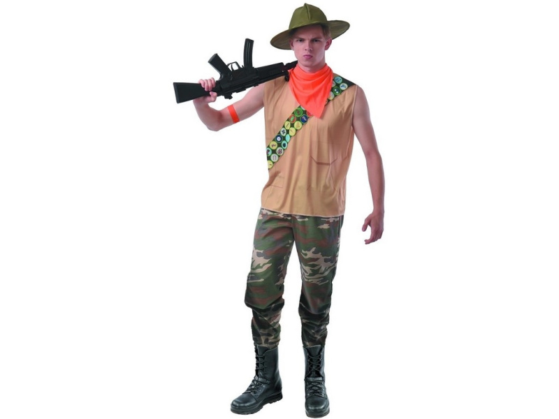 Kostým na karneval - Myslivec pro dospělé