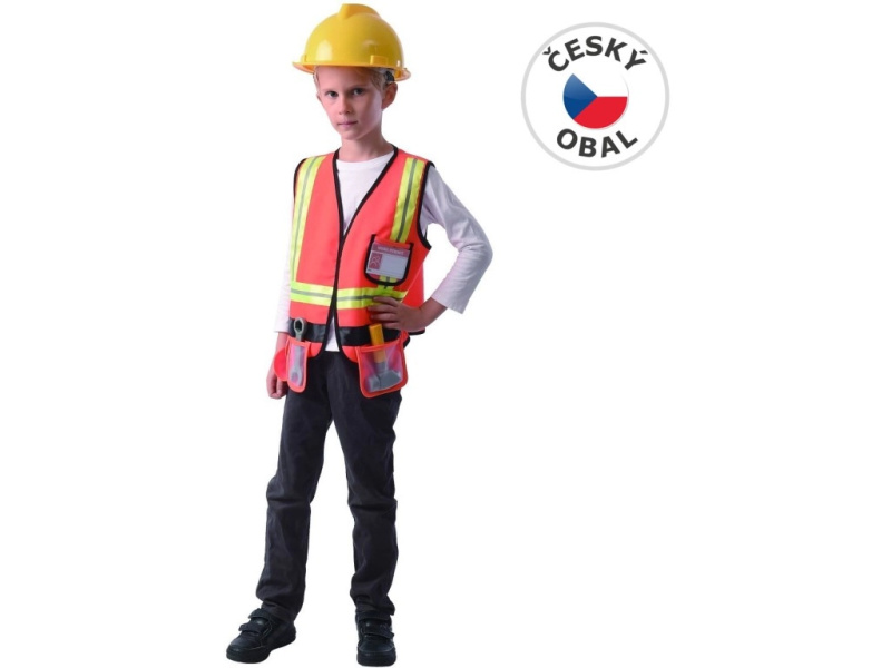 Šaty na karneval opravář 120 - 130 cm