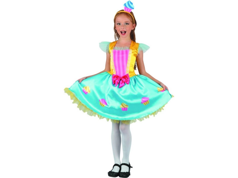 Šaty na karneval - Princezna Dortíček