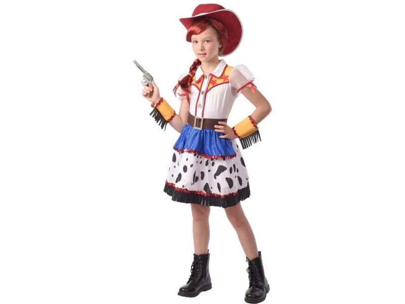 Kovbojská dívka šaty na karneval