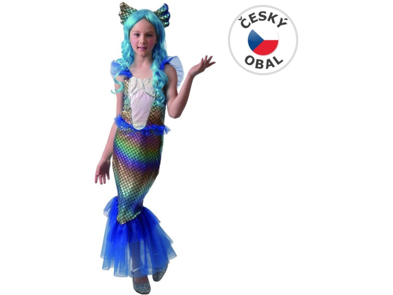 Šaty na karneval Mořská panna pro děti