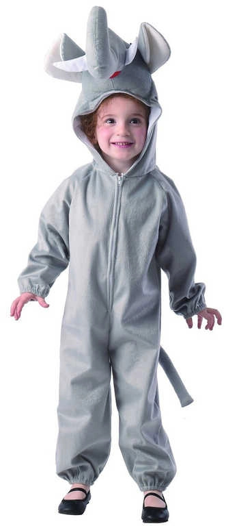 Karnevalový kostým slon pro děti xs (92–104 cm)