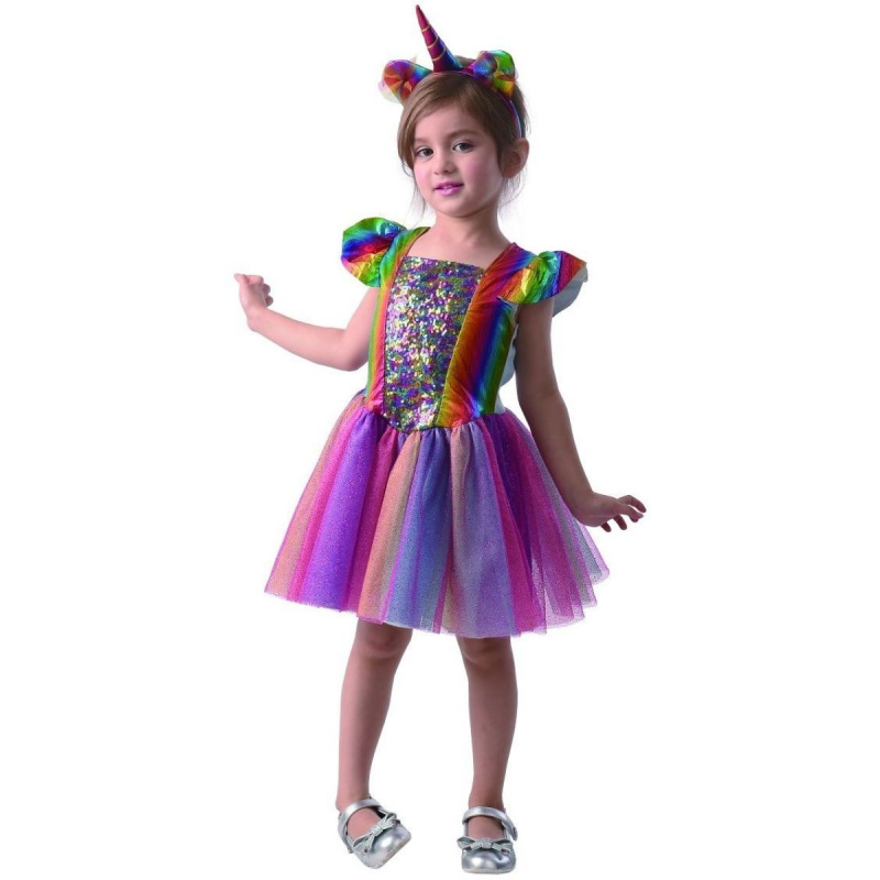 Šaty na karneval jednorožec 80-92 cm