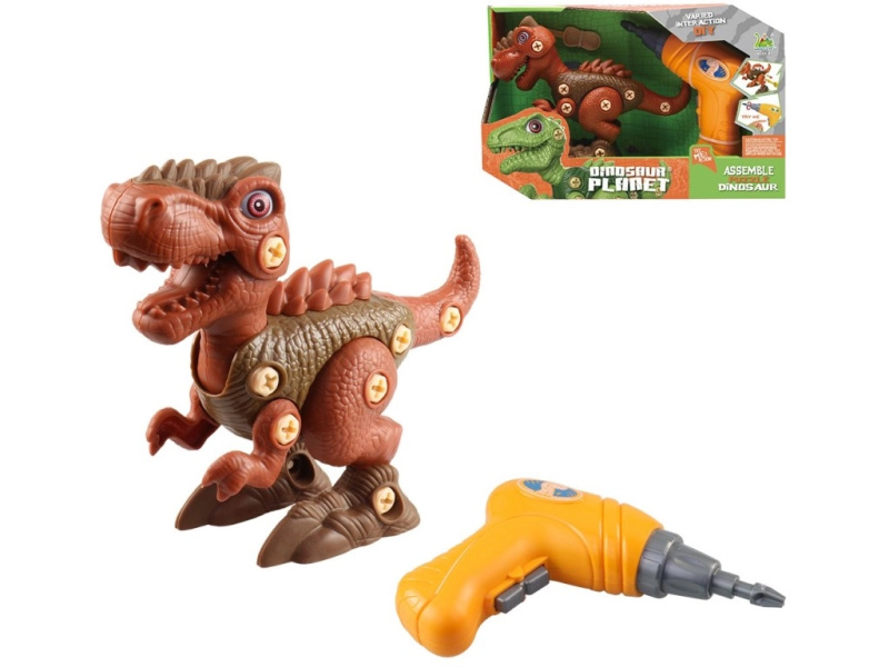 MaDe Dinosaurus ke šroubování, na baterie