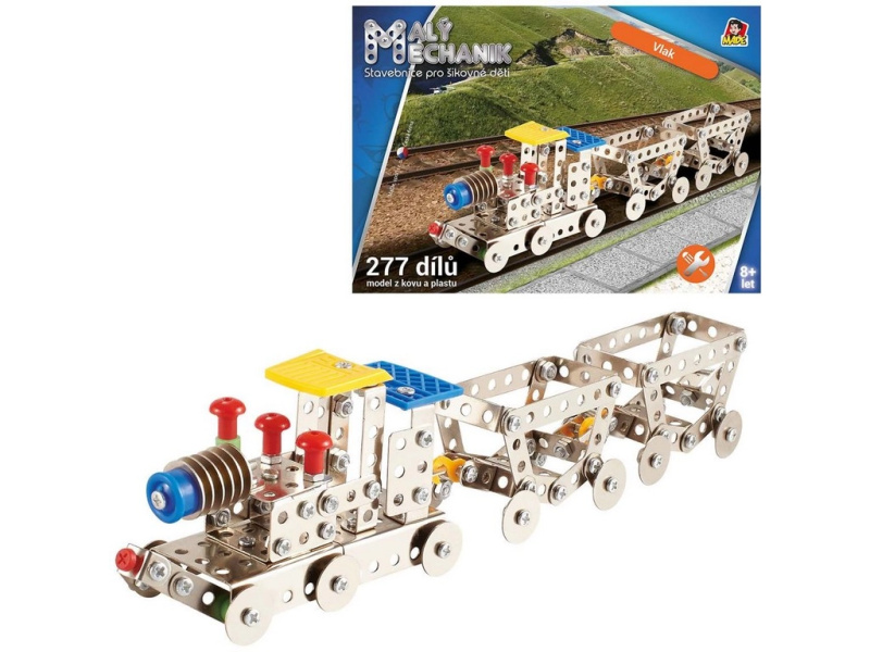 Malý mechanik - vláčková souprava pro děti