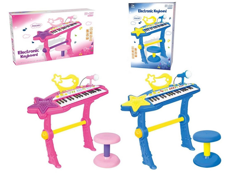 Elektronické piáno s mikrofonem a 37 klávesami