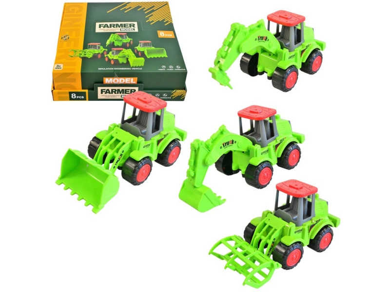 Stavební auto se sklápěčkou, 15 cm