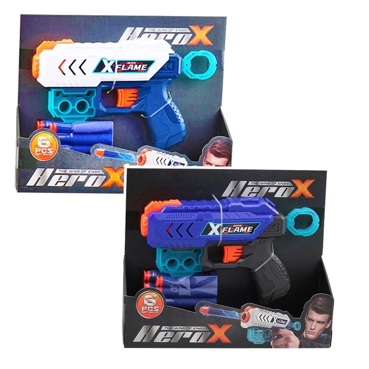 pistole se softovými náboji pro děti