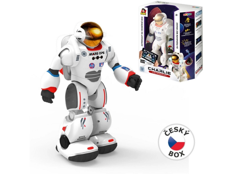 MaDe Robot astronaut Charlie s naučnou aplikací 29,5 cm