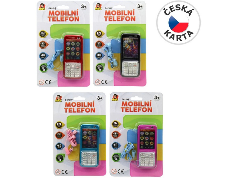 Mobilní telefon pro děti na baterie