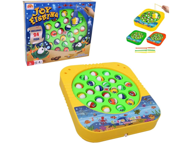 Hra Rybičky na baterie s hudbou