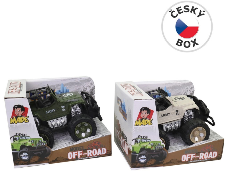 Vojenské terénní auto pro děti