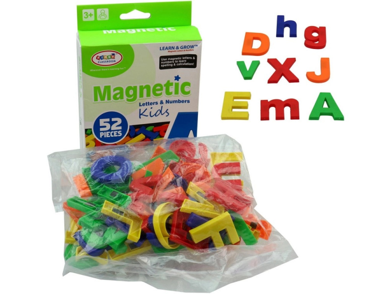 MaDe Magnety, písmena, 52 dílků